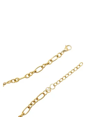 Nialaya Jewelry ターコイズビーズのチェーンネックレス - サムネイル4