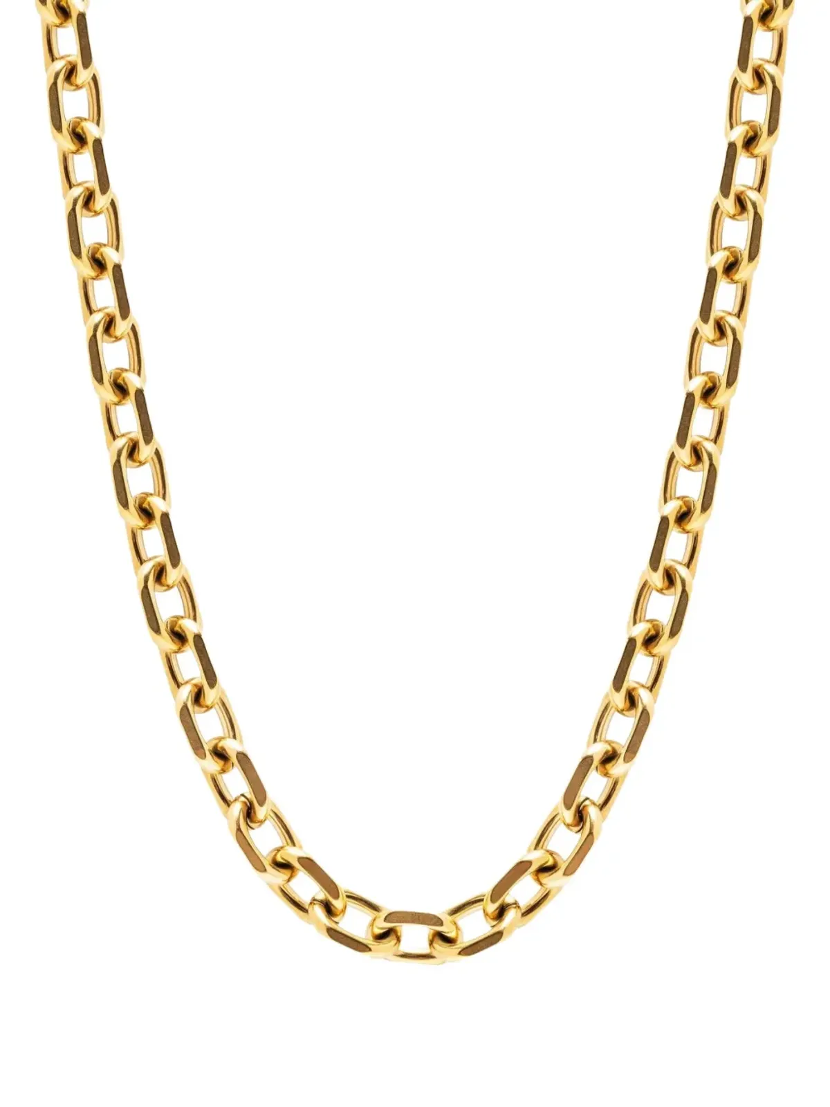 Nialaya Jewelry ラウンドケーブルチェーンネックレス - ゴールド - 画像1