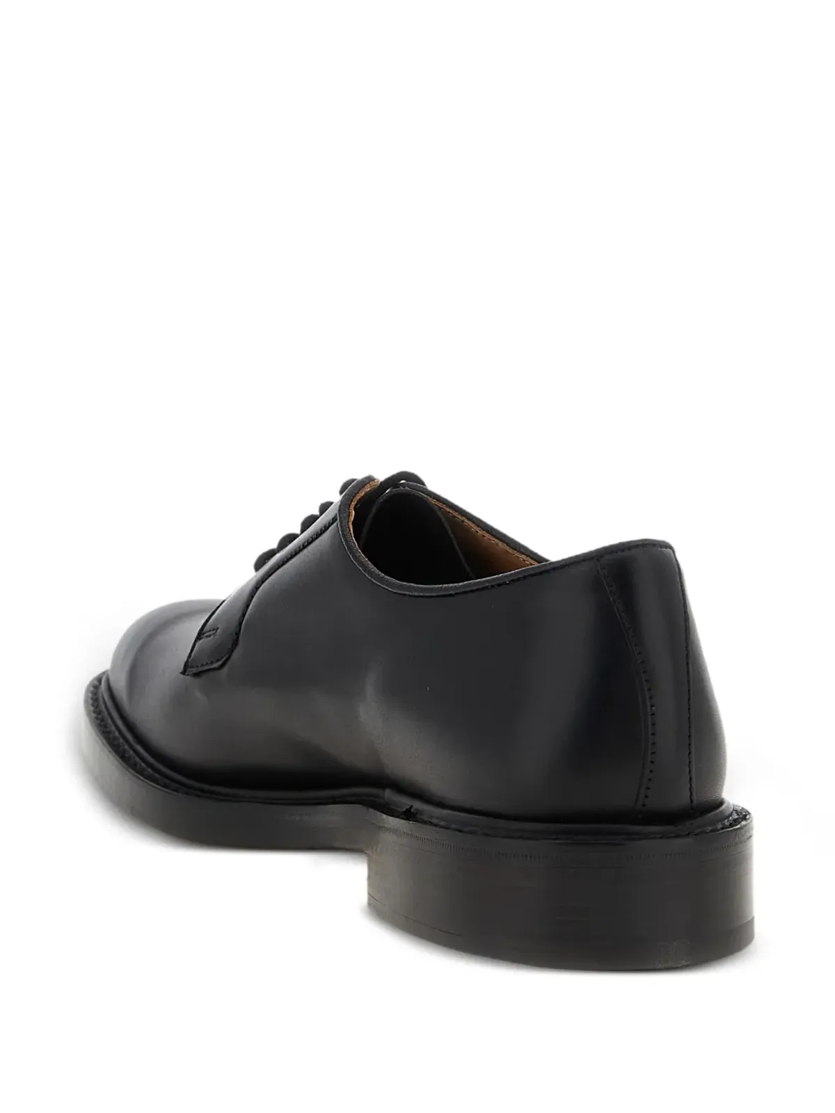 Tricker's ロバート レザー ダービーシューズ - ブラック - 画像3