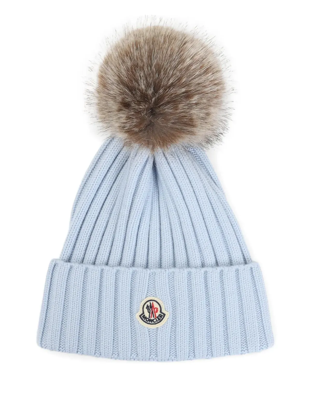 Moncler リブ編みポンポンビーニー - 画像3