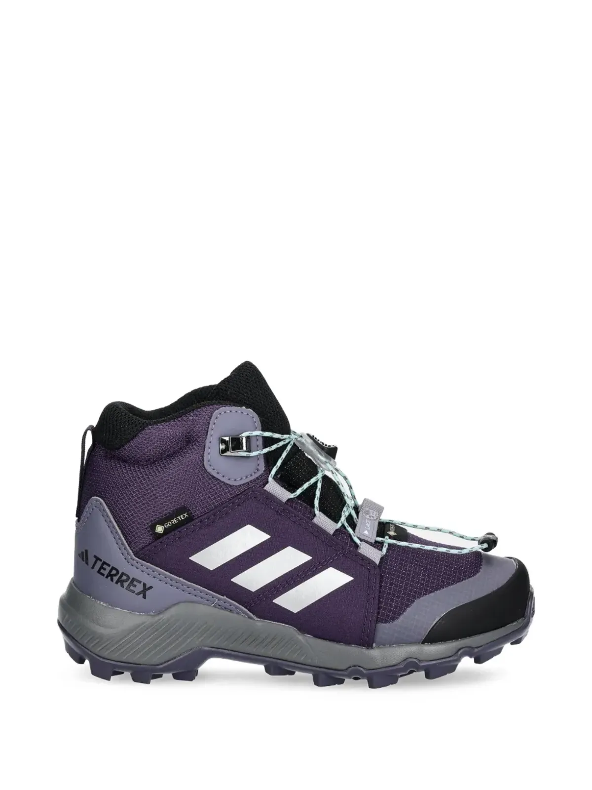 adidas Kids テレックス ミッド スリーストライプス ブーツ - 画像2