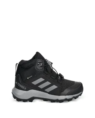 adidas Kids Terrex Mid ストライプ入り レースアップ ブーツ - サムネイル2