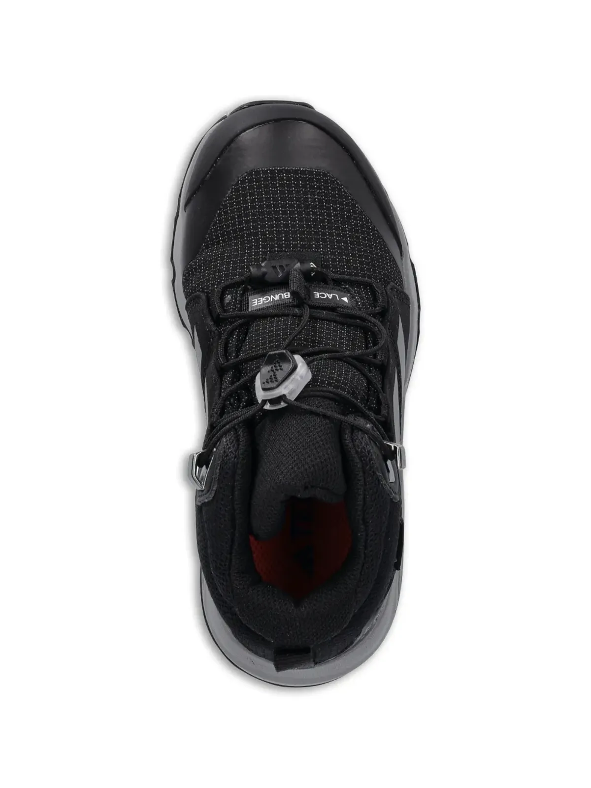 adidas Kids Terrex Mid ストライプ入り レースアップ ブーツ - 画像4