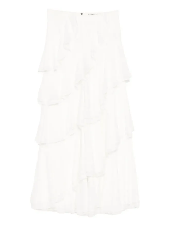 Alice + Olivia alice + olivia 花柄レースディテールパンツの商品画像