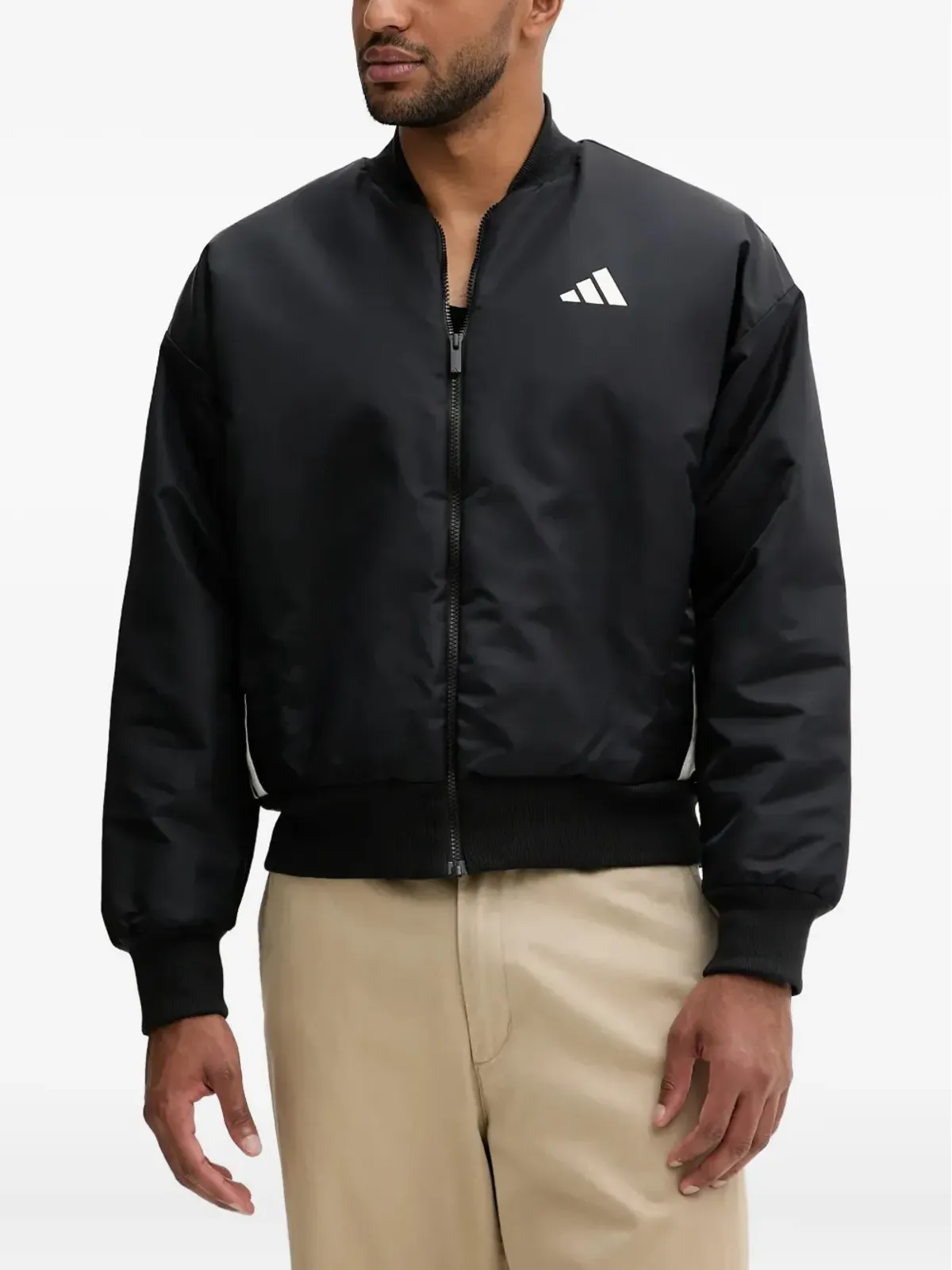 adidas ロゴディテール ボンバージャケット - 画像1