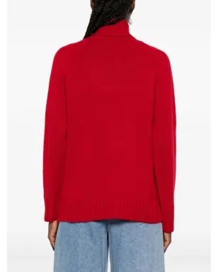 Zadig&Voltaire ハイネックボタンディテールセーター - サムネイル4