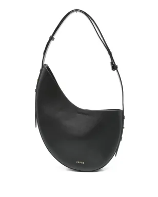 Soeur Wino crescent sheepskin shoulder bag - Black - サムネイル1