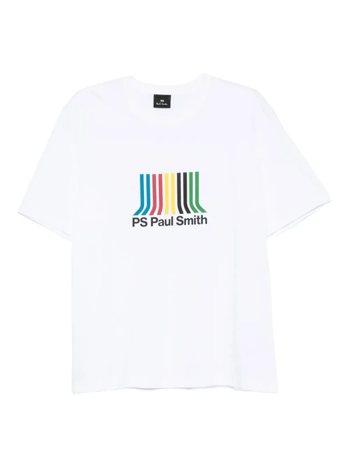 PS Paul Smith ストライププリント オーガニックコットン Tシャツ - 画像1