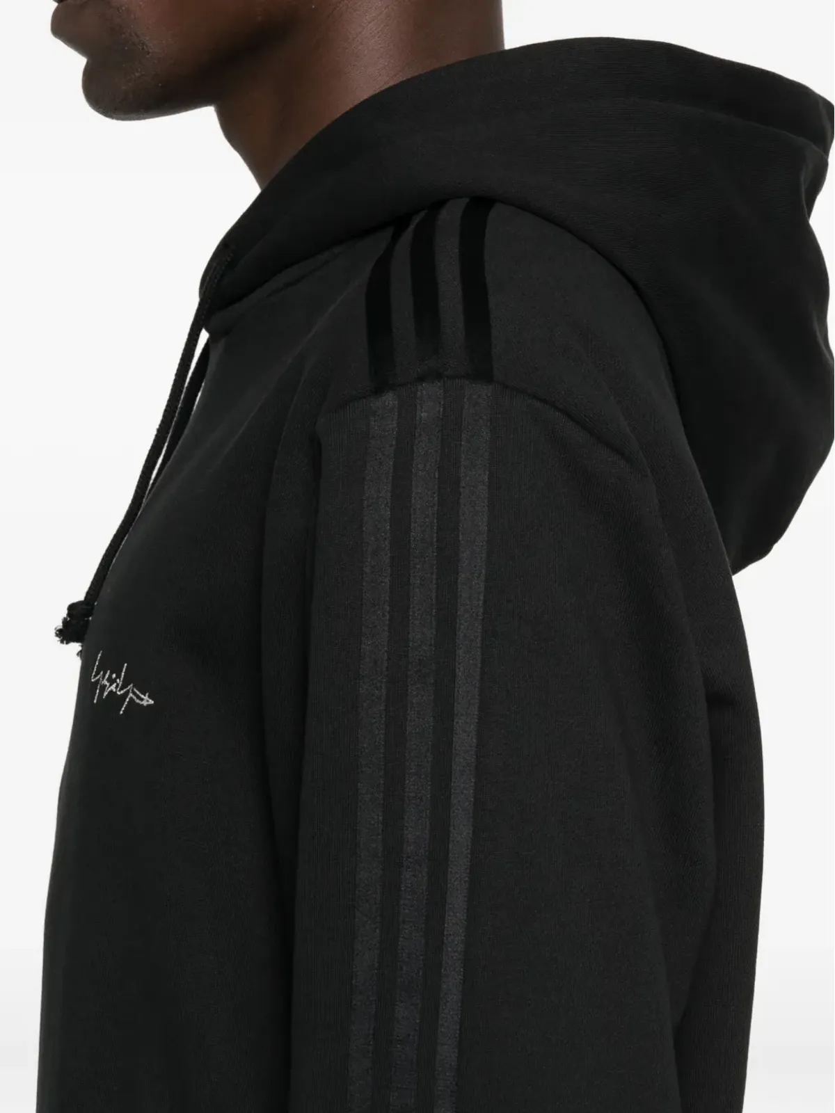 Y-3 ストライプディテールフーディ - 画像5