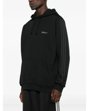 Y-3 ストライプディテールフーディ - サムネイル3