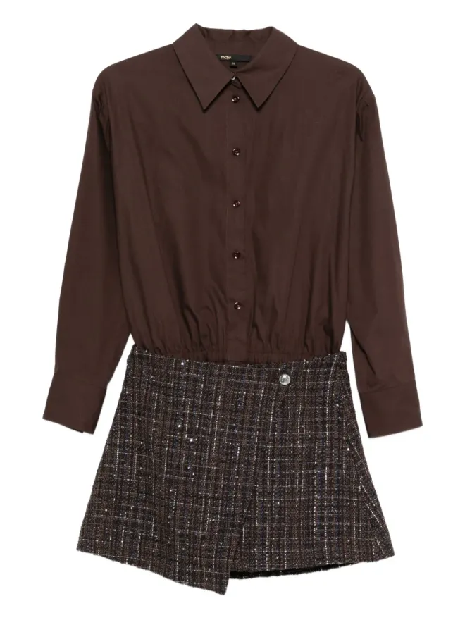 Maje Maje アシンメトリックミニドレスの商品画像