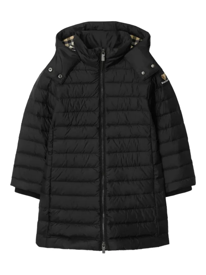 Burberry Kids Burberry Kids フード付きダウンコートの商品画像