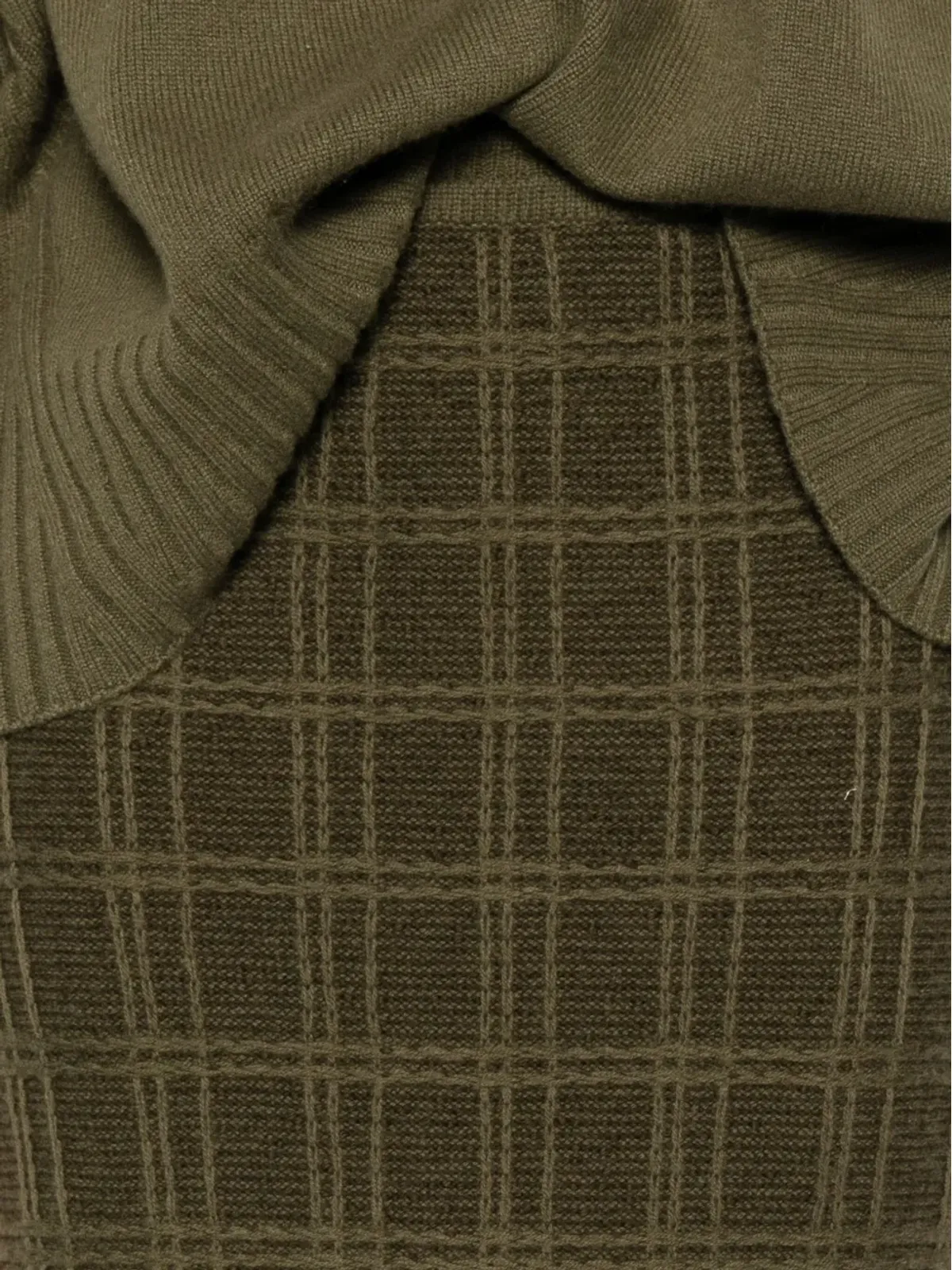 BOMPARD ツイード エラスティックウエストバンド ミディスカート - 画像5