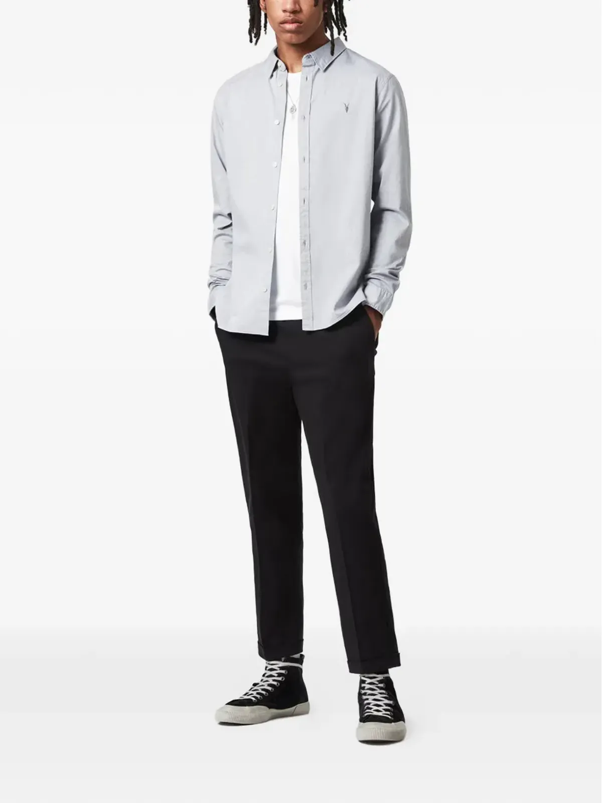AllSaints コットンシャツ - 画像2