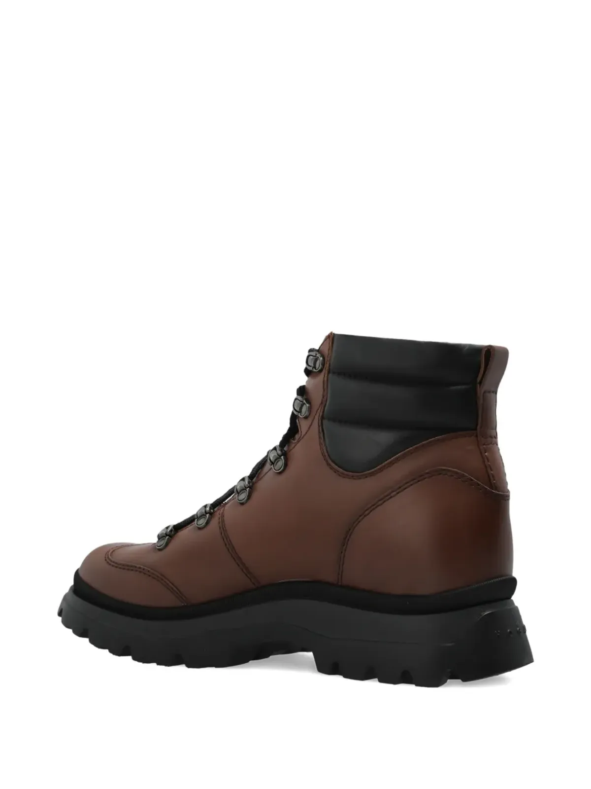 Hogan レースアップパッド入りアンクルハイキングブーツ - 画像5