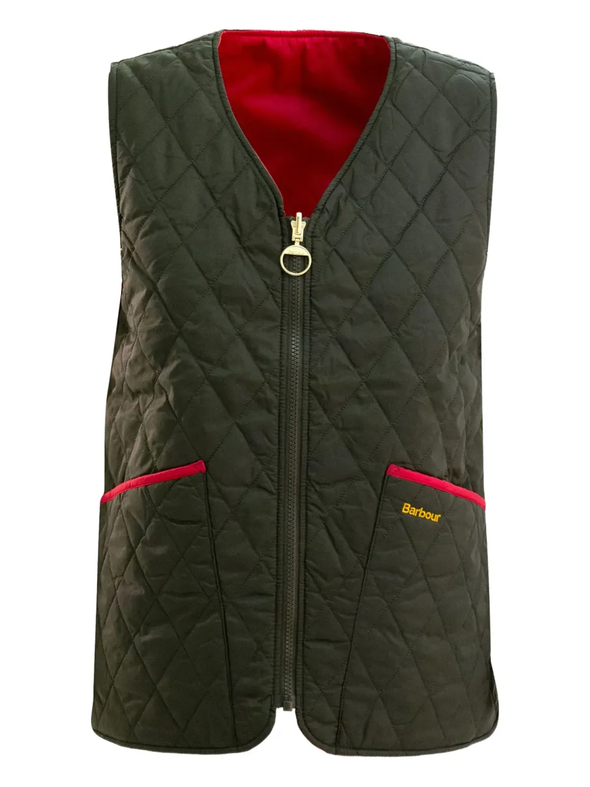Barbour ダイヤモンドキルティングジレ - 画像1