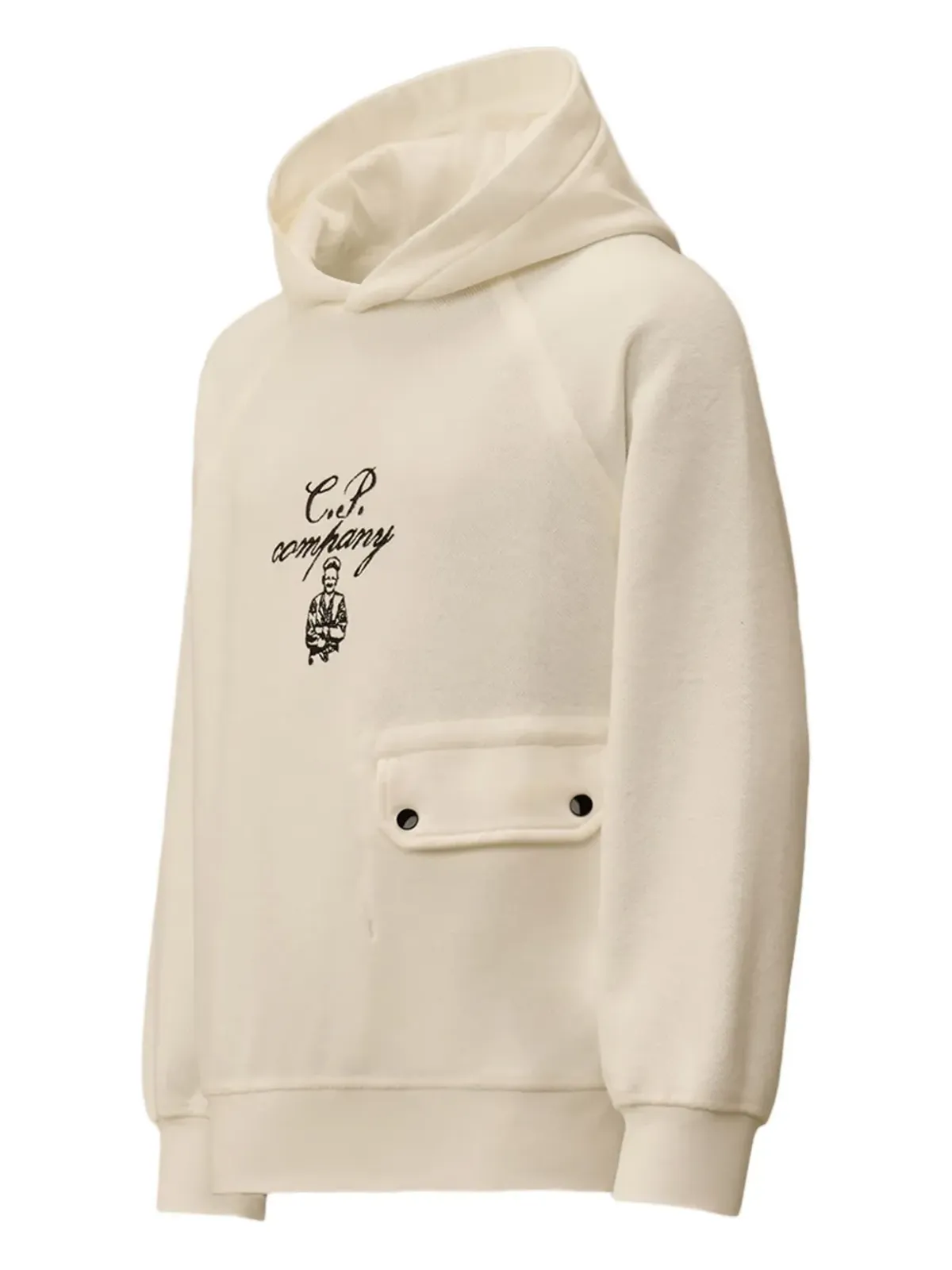 C.P. Company Kids ロゴ入りポケットディテール フーディ - 画像2