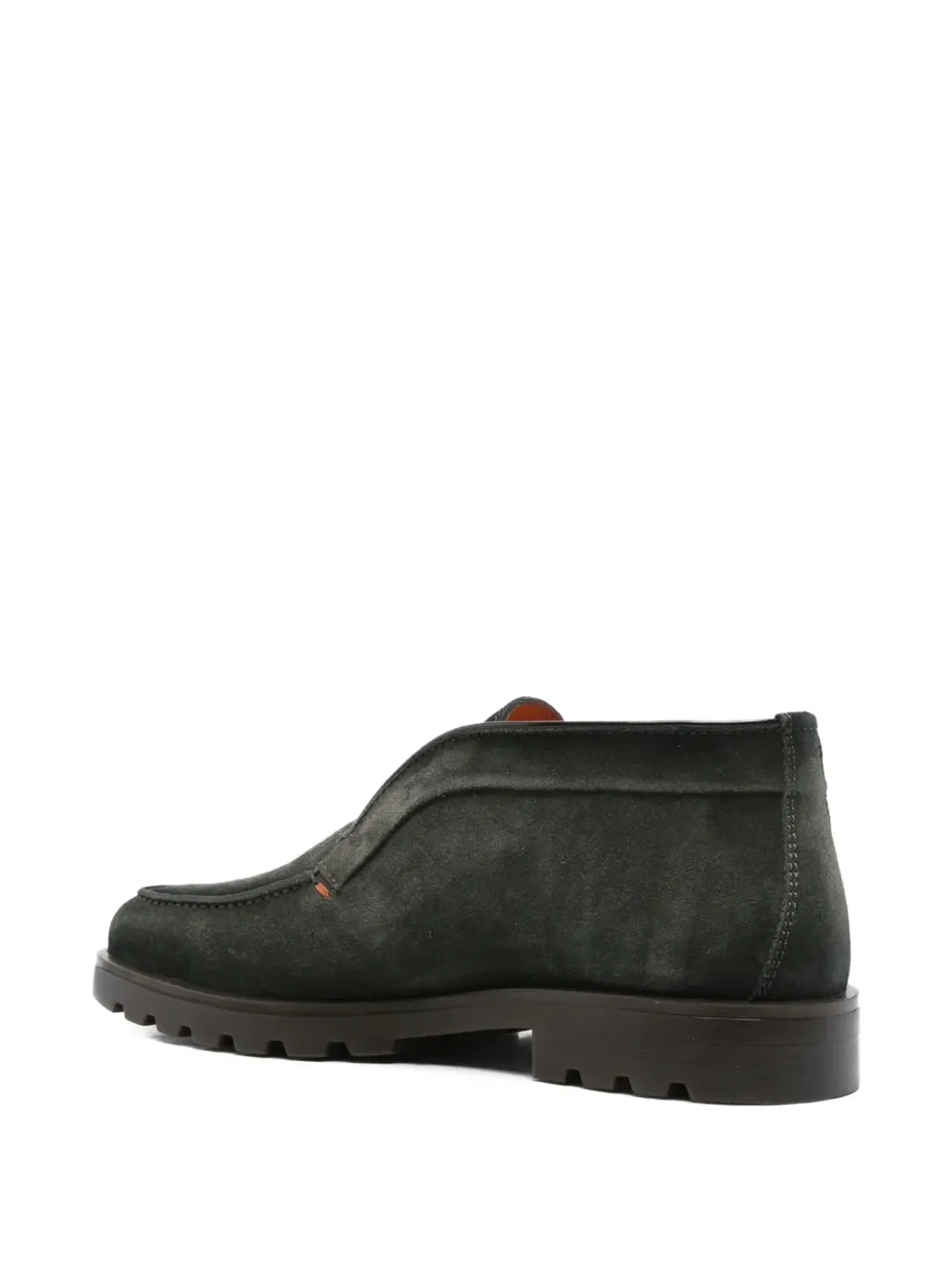 Santoni サントーニ スエードレザー スリップオンブーツ - 画像3