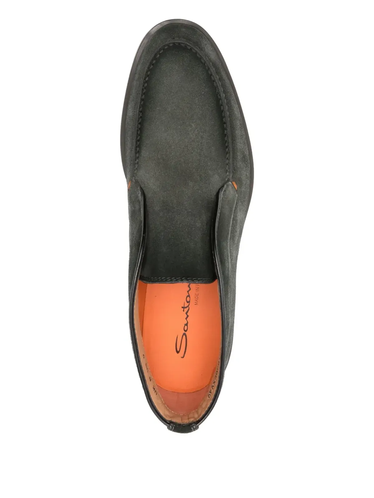 Santoni サントーニ スエードレザー スリップオンブーツ - 画像4