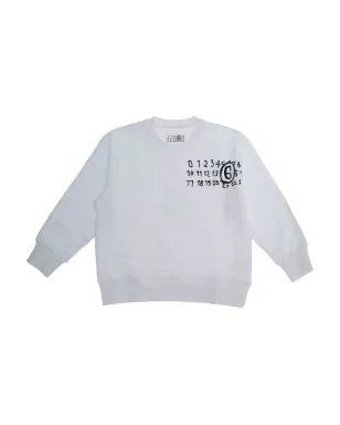 MM6 Maison Margiela Kids ナンバーズロゴ スウェットシャツ - サムネイル1