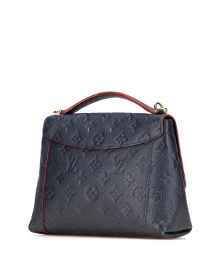 Louis Vuitton Pre-Owned 2018 Monogram Empreinte Blanche BBサッチェル - サムネイル3