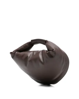FEDERICO CINA トルテリーノ レザー トートバッグ ブラウン - サムネイル2