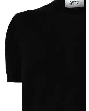 ALPHA STUDIO 半袖ラウンドネックTシャツ - サムネイル3