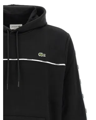 Lacoste テープトリム入りコットンフーディー - サムネイル4