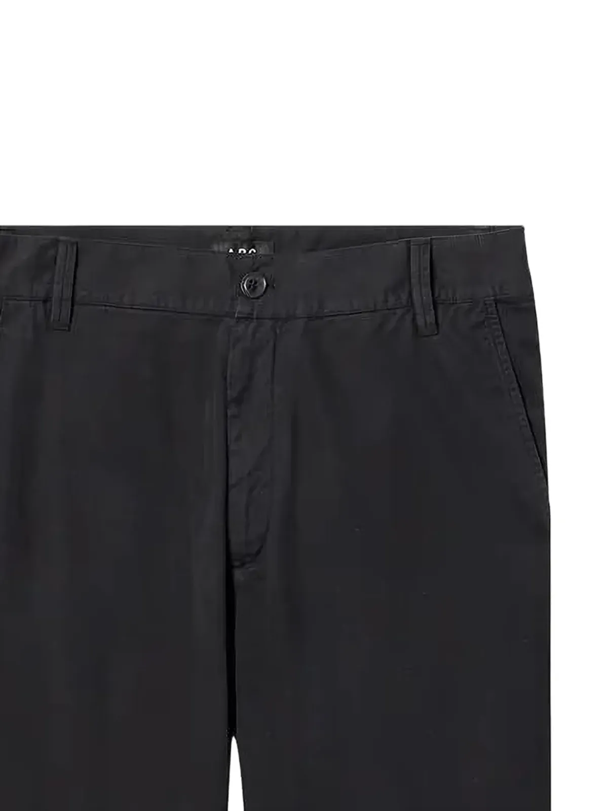 A.P.C. ボタン留めストレートパンツ - ブラック - 画像2