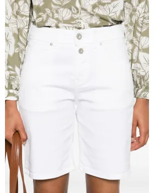 Marc O'Polo button-fastening shorts - White - サムネイル5