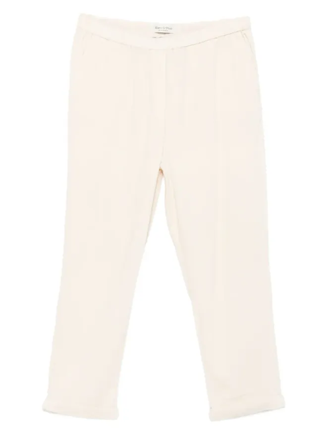 Marc O'Polo Marc O'Polo エラスティックウェストバンド コットンパンツの商品画像
