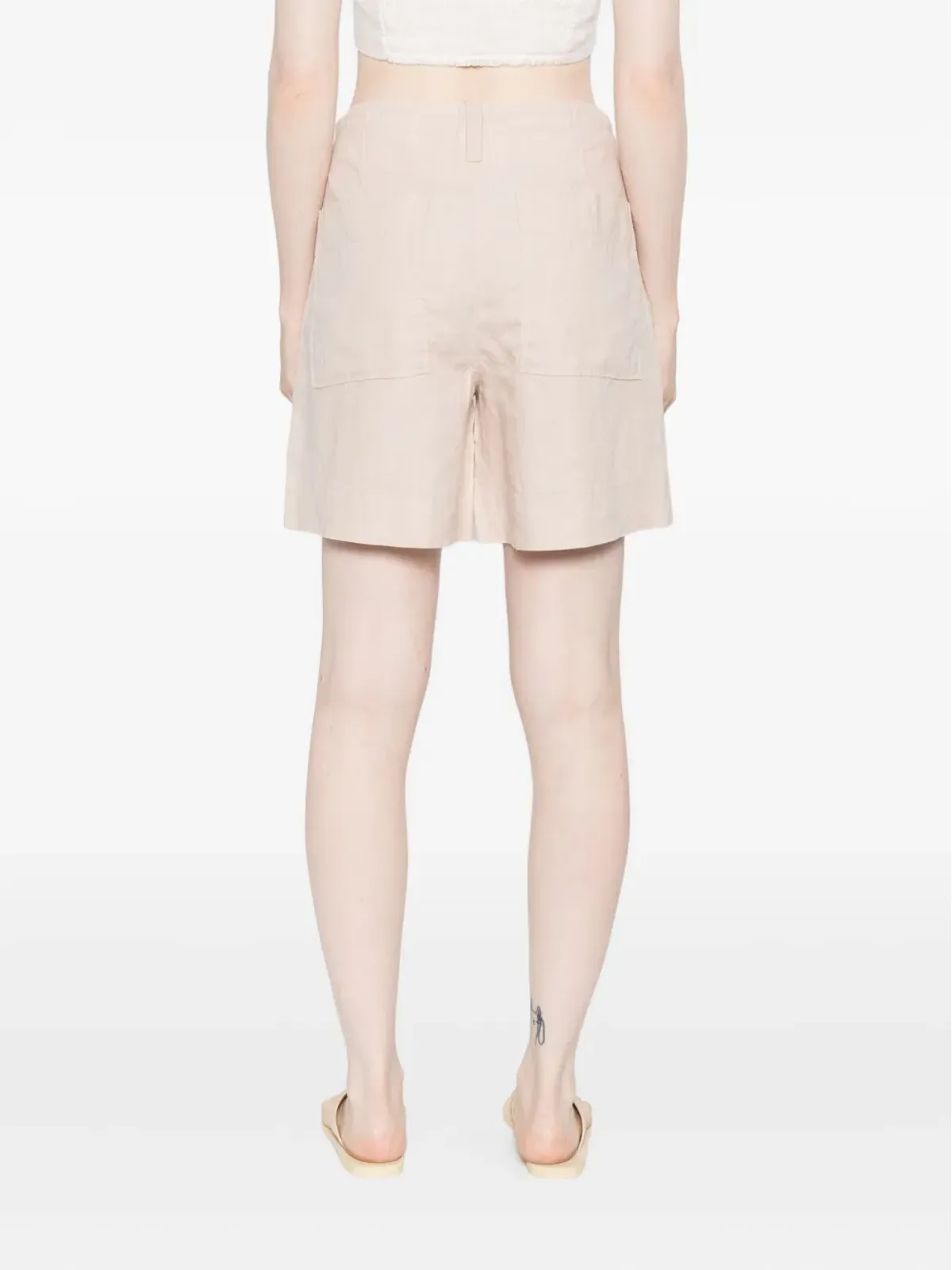 Marc O'Polo ドローストリングリネンショーツ - 画像4
