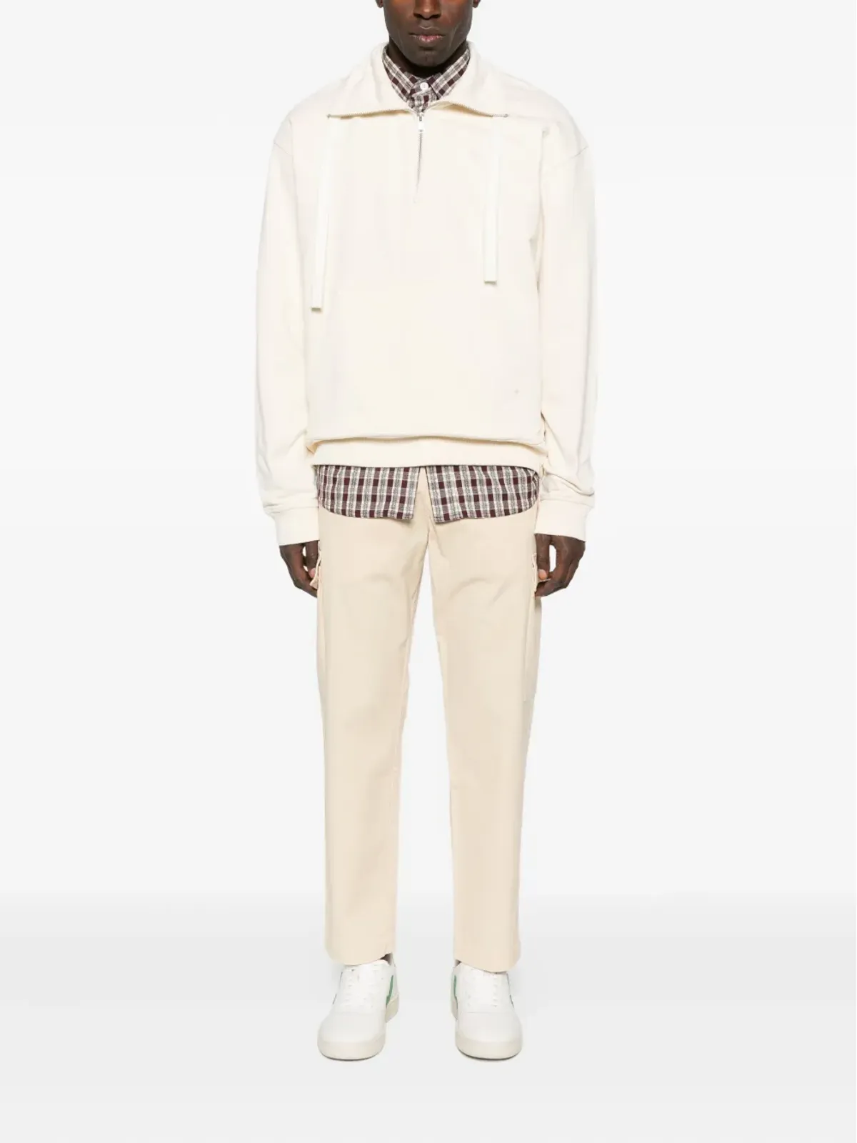 Marc O'Polo ハーフジップスウェットシャツ - 画像2