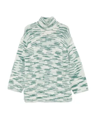 Marc O'Polo ハイネックストライプ柄セーター - サムネイル1