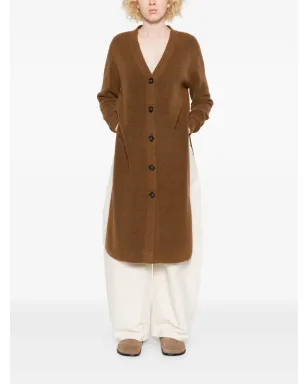 Marc O'Polo Vネックニットコート - サムネイル2