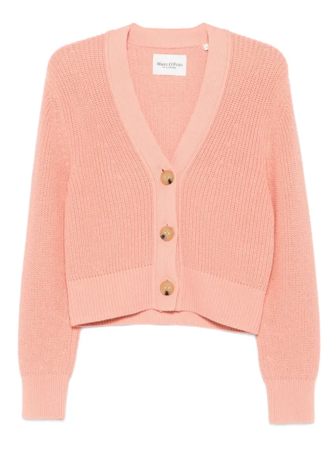 Marc O'Polo Marc O'Polo Vネックカーディガン ピンクの商品画像