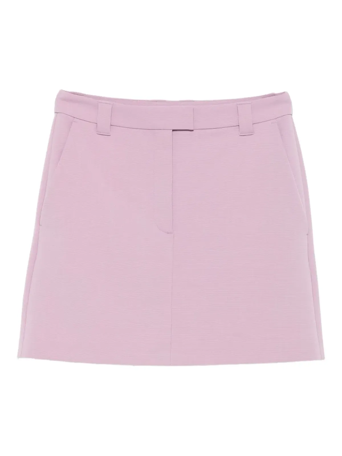 Marc O'Polo フラットフロント Aライン ミニスカート - パープル - 画像1