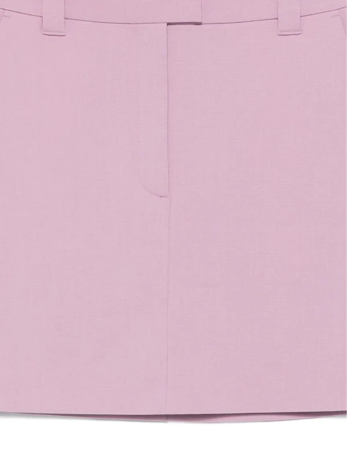 Marc O'Polo フラットフロント Aライン ミニスカート - パープル - 画像3