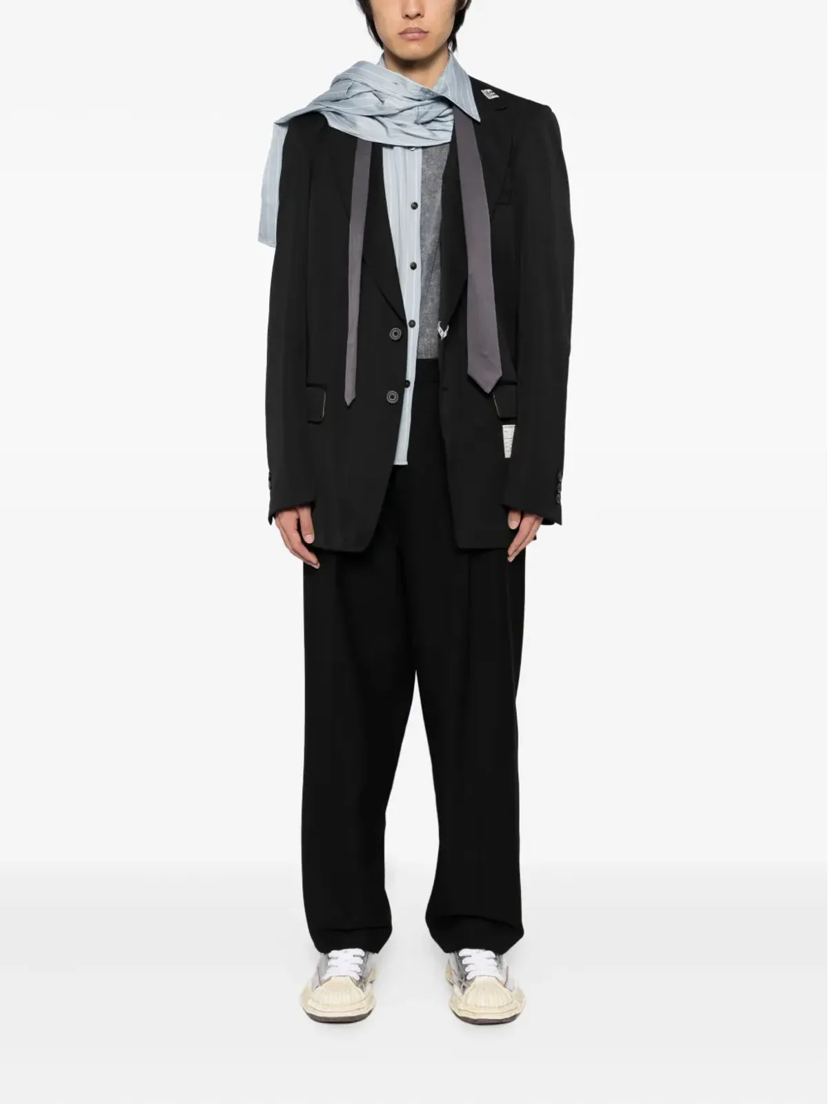 Maison MIHARA YASUHIRO ミックスレイヤードジャケット - 画像2