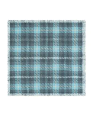 BOMPARD チェック柄フリンジスカーフ - サムネイル1