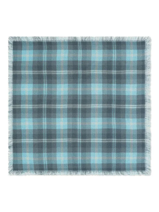 BOMPARD BOMPARD チェック柄フリンジスカーフの商品画像