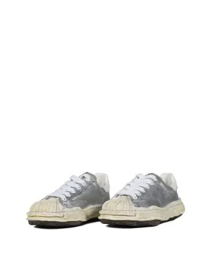 Maison MIHARA YASUHIRO ブレイキー distressedレザー レースアップスニーカー グレー - サムネイル2