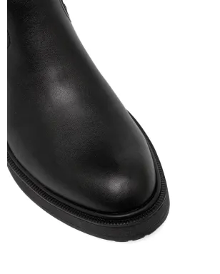 LIU JO strap knee-high boots - Black - サムネイル5