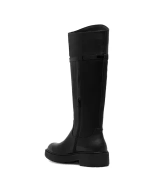 LIU JO strap knee-high boots - Black - サムネイル3