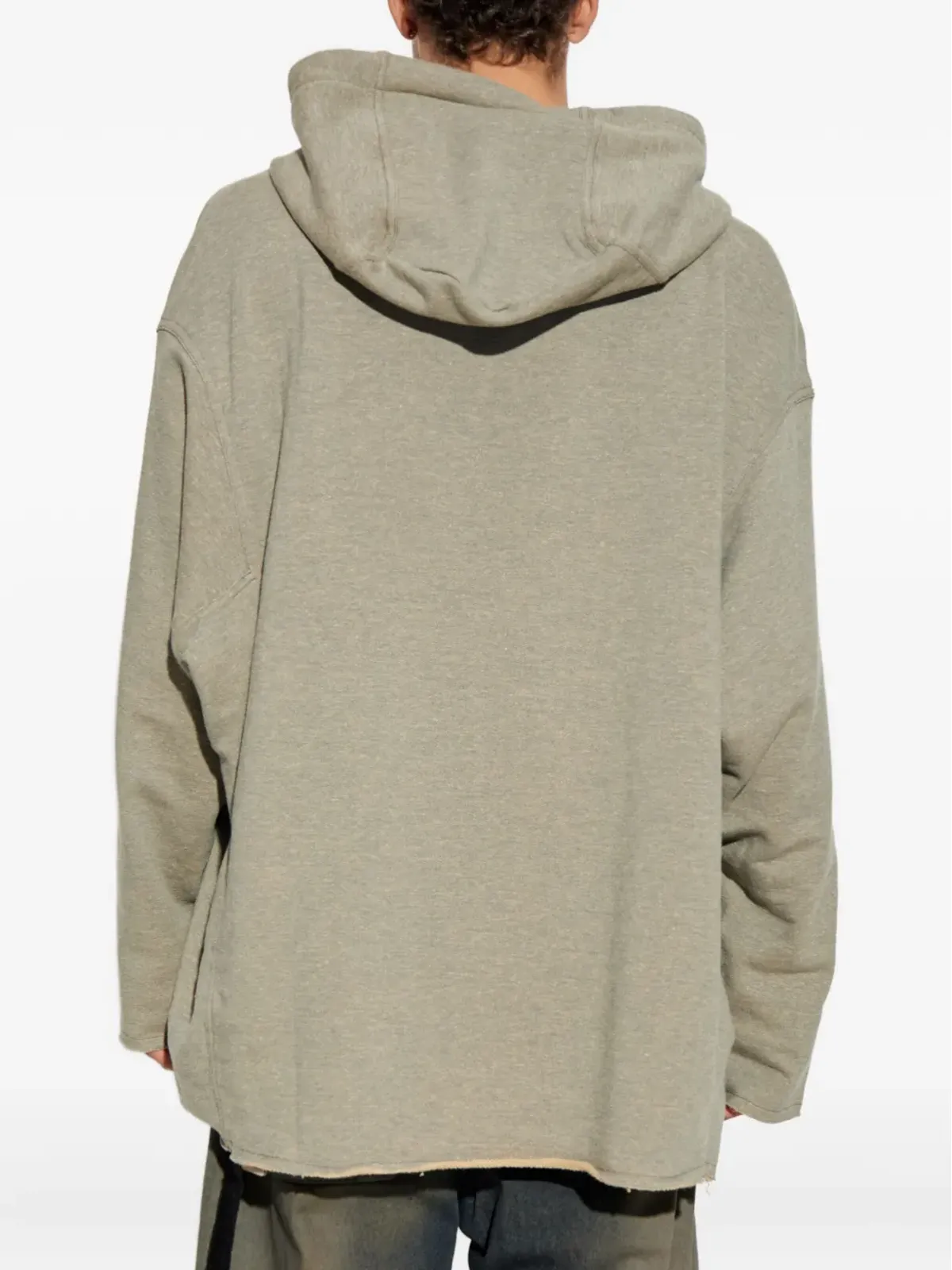 Rick Owens DRKSHDW フーディー（裾がほつれデザイン） - 画像4