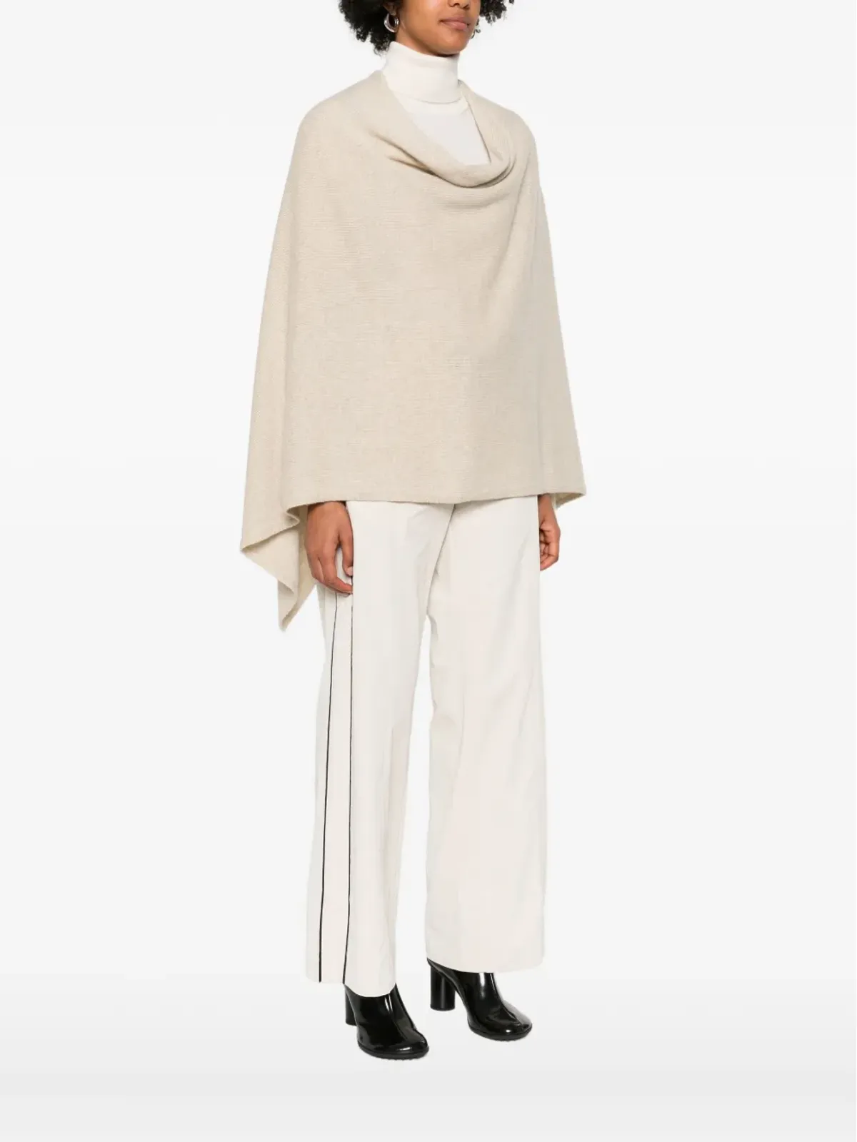 BOMPARD スクープネック ポンチョ - 画像3