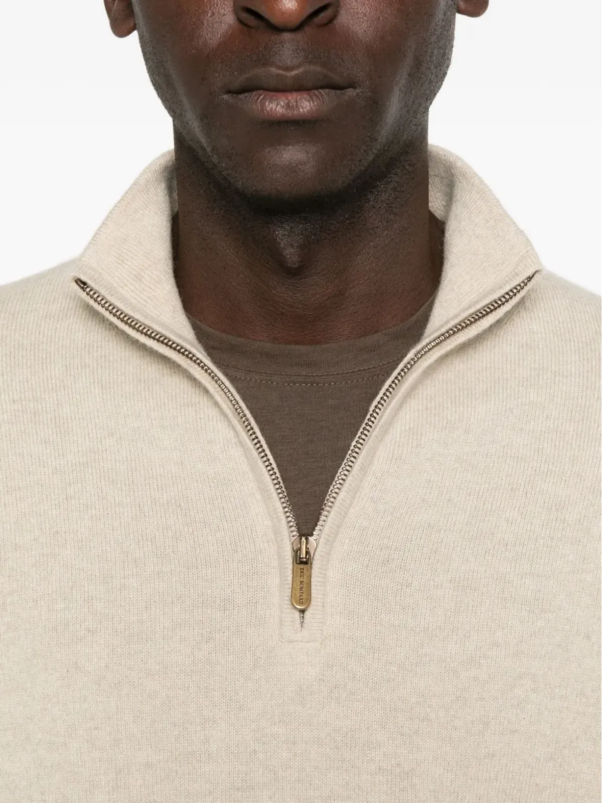 BOMPARD ジップファスナー付きセーター（ニュートラルカラー） - 画像5