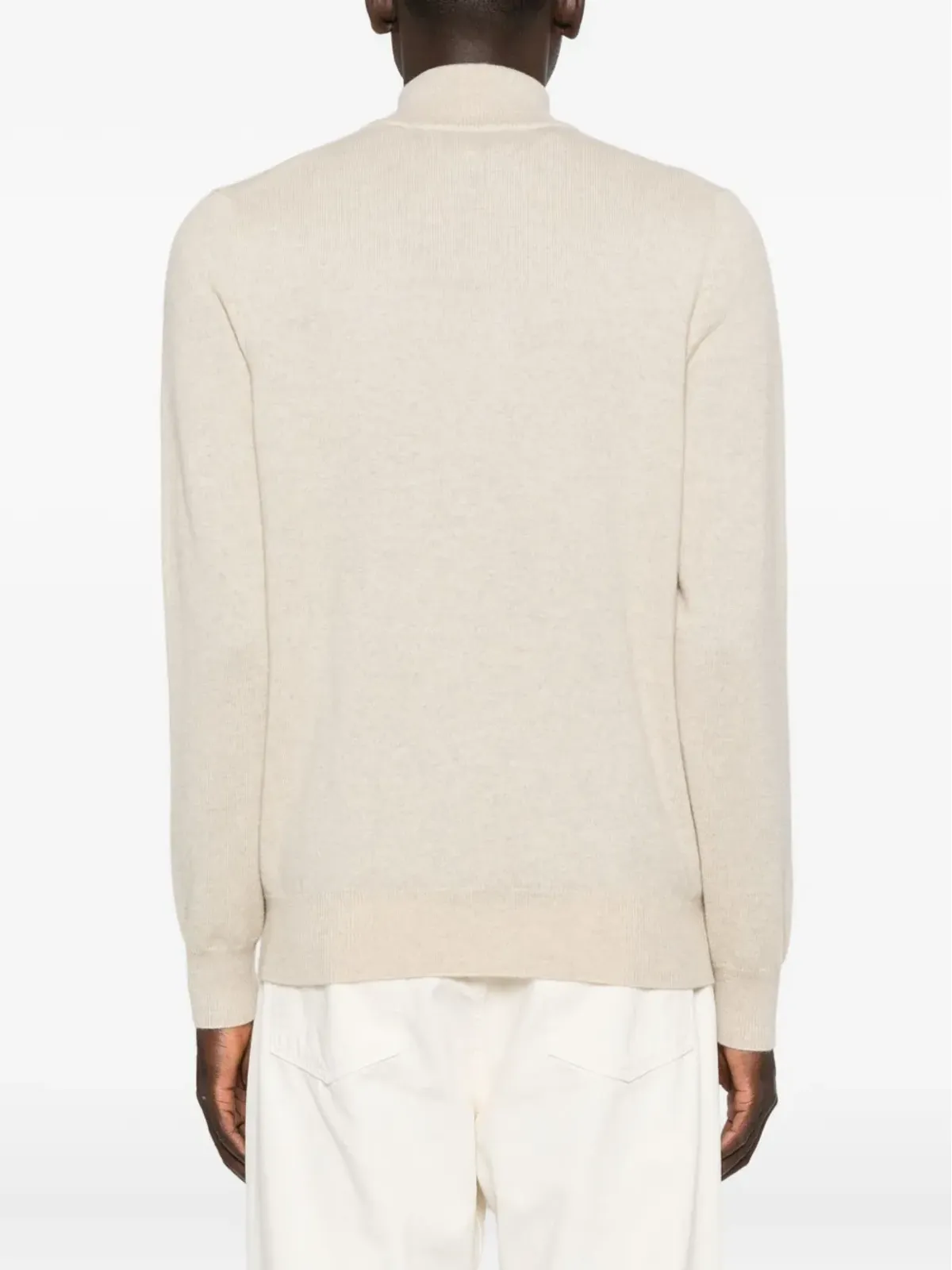 BOMPARD ジップファスナー付きセーター（ニュートラルカラー） - 画像4
