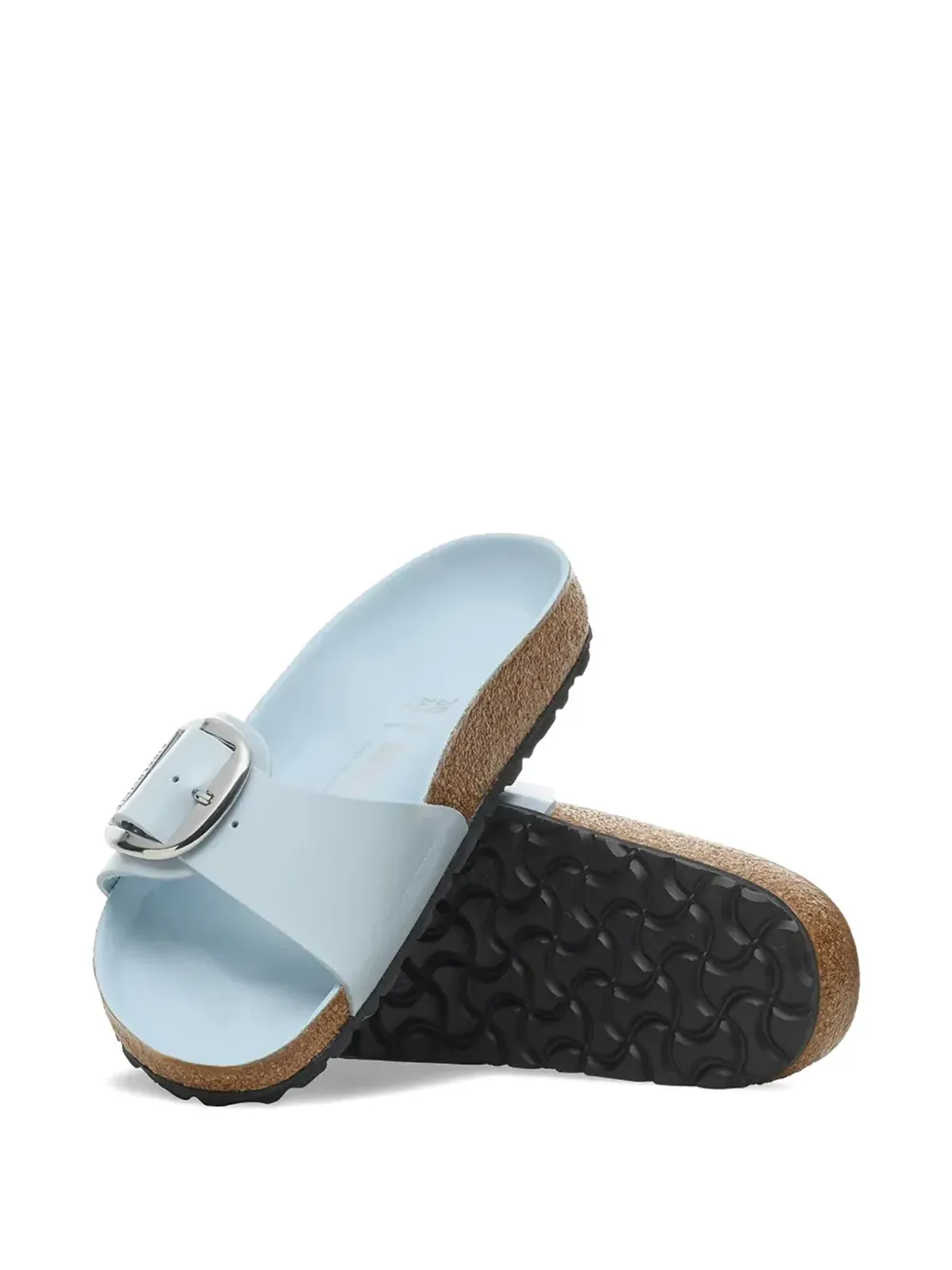 Birkenstock Madrid buckle slides - Blue - 画像5
