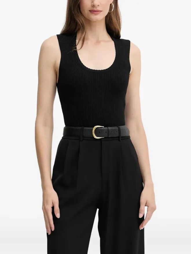 TWINSET TWINSET リブ編みタンクトップの商品画像